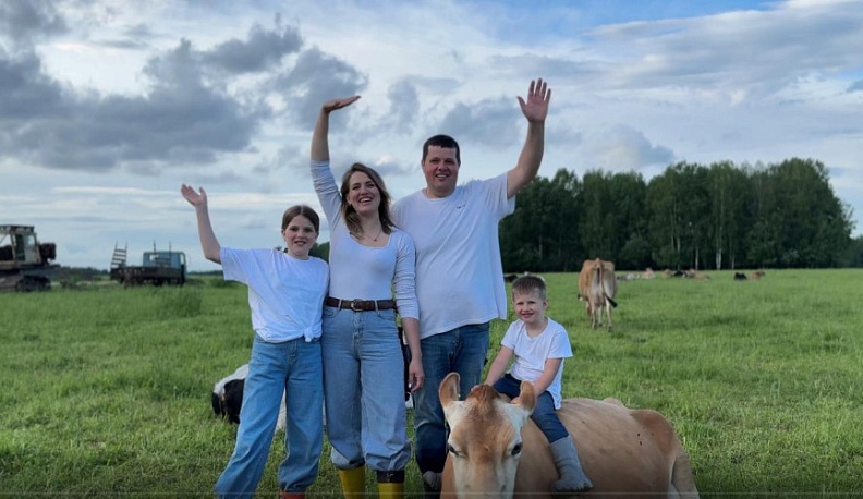 Семья фермера Ивановой представит Калужскую область в федеральном конкурсе