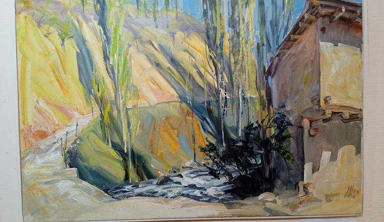 Российские художники представляют свои картины об Узбекистане