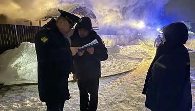 В Боровском округе в пожаре погибли двое детей