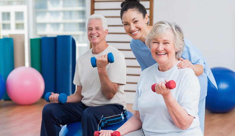 В Калужской области пожилым людям предлагают ходить на тренировки