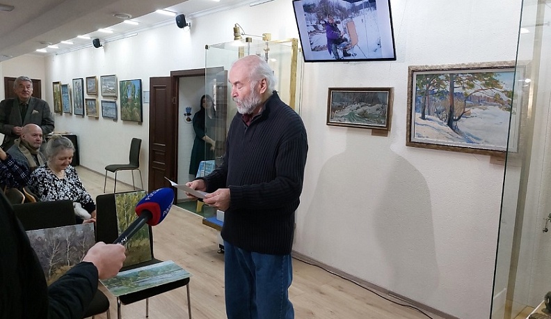 В Калуге работает выставка картин «Традиции пленэрной живописи»