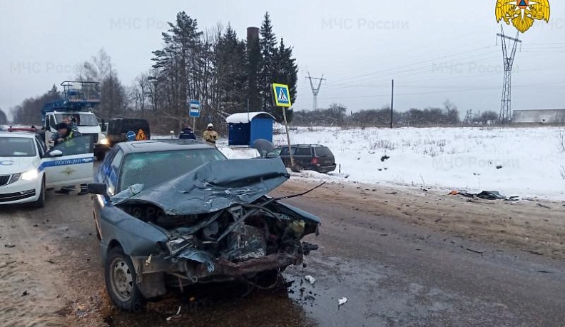 В ДТП под Малоярославцем пострадали 13-летний мальчик и мужчина