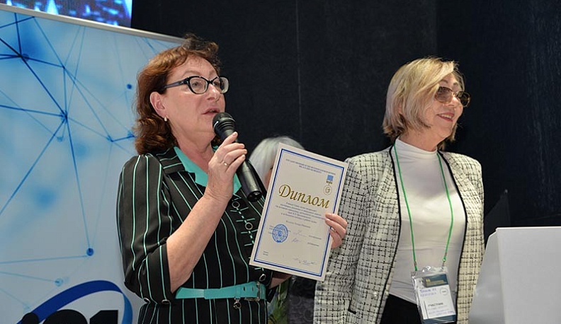 Журналист КГВ получила награду на Научных чтениях памяти Циолковского