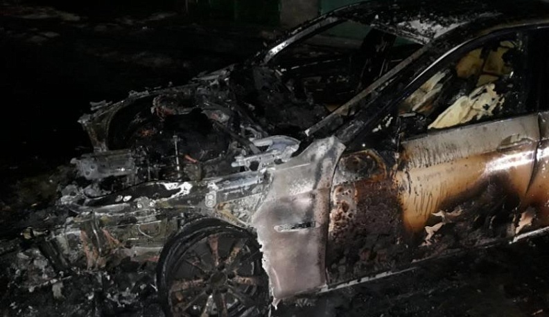 За выходные в Калужской области сгорели три автомобиля 