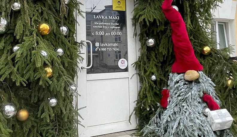 Предприниматели Калуги начали украшать город к Новому году