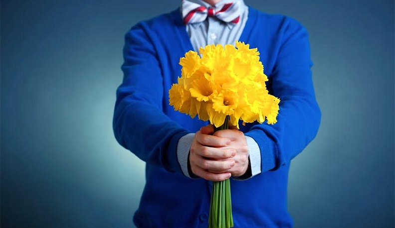 Калужские мужчины чаще других дарят женщинам цветы