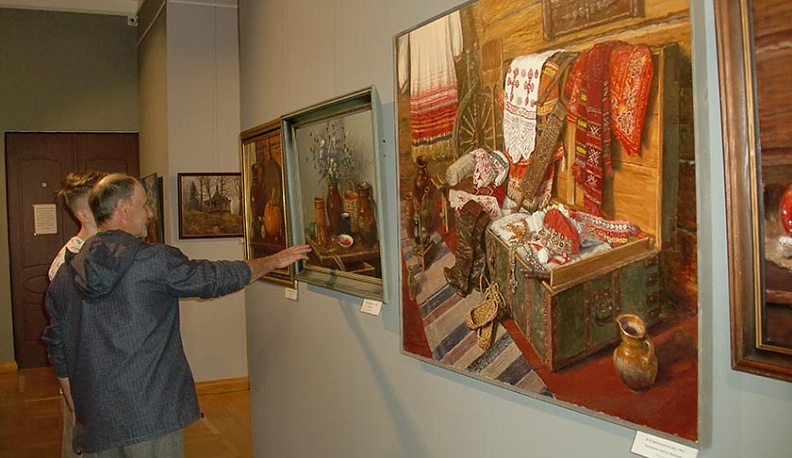 В Калужском художественном музее открылась масштабная экспозиция калужского художника