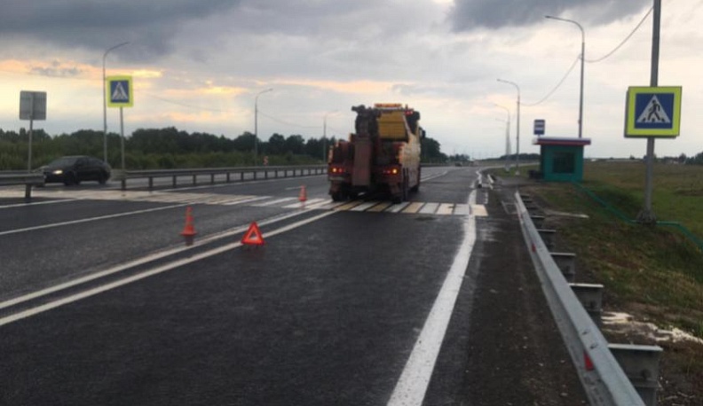 На "зебре" иномарка сбила пенсионерку