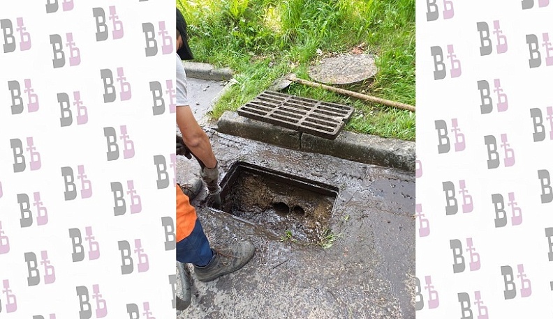 В Обнинске прочистили ливневую канализацию после обращений в интернете
