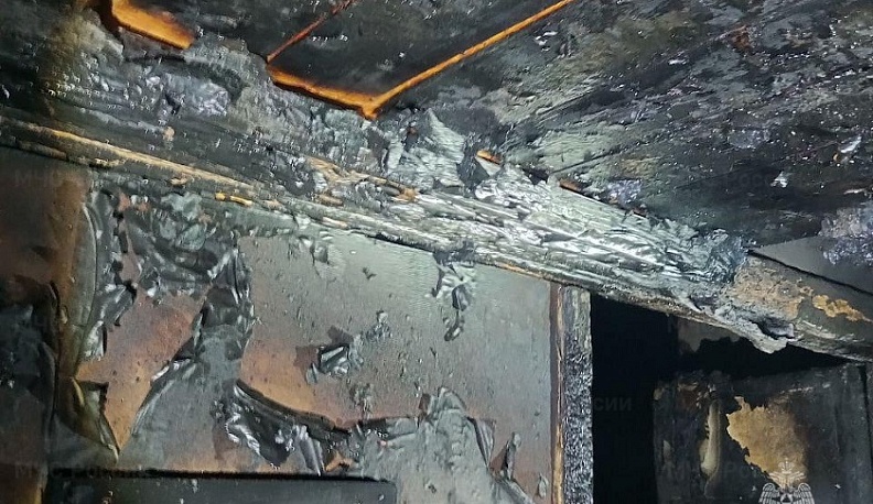 В Калуге несколько человек пострадали в пожаре 