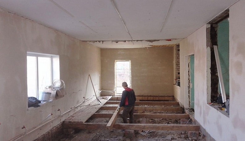 В людиновской школе № 2 стартовал капремонт по нацпроекту