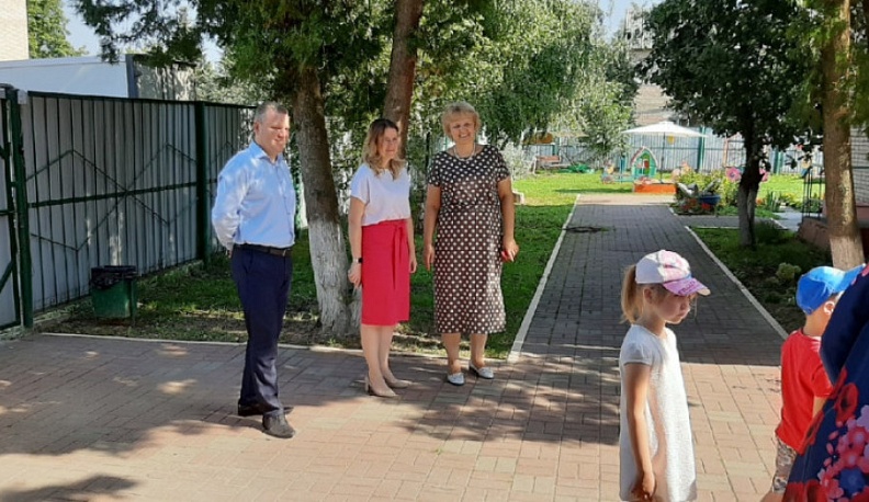 Ольге Коробовой рассказали о программе эковоспитания в ворсинском детском саду