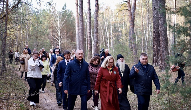 В Калуге открыли тропу «Сергиев Скит»
