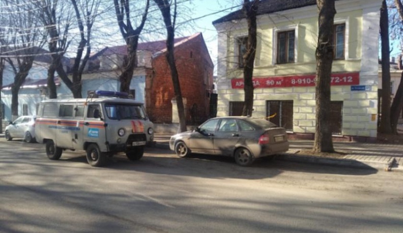 На Театральной улице в Калуге произошла утечка газа