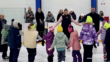 В Обнинске стартовал пилотный проект под названием «Детсад на коньках»