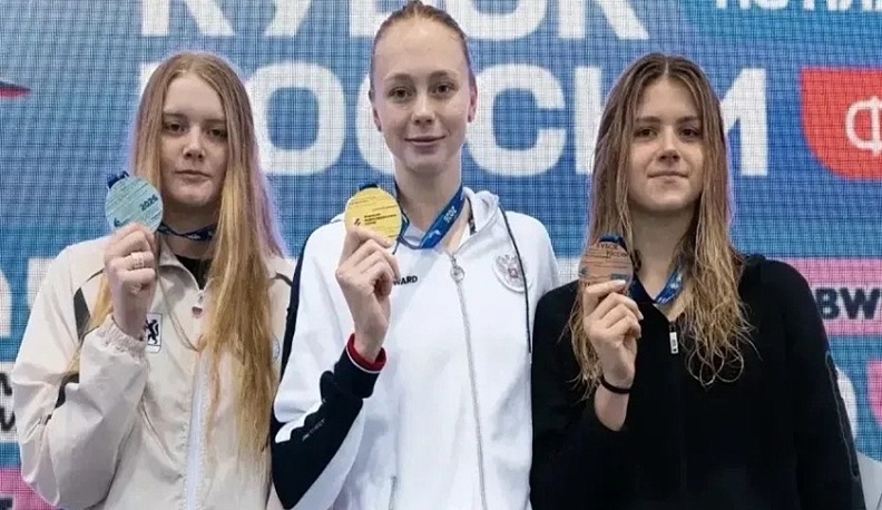 Калужская область вошла в тройку лидеров в медальном зачете финала Кубка России по плаванию