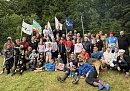 В селе Жуковского округа отметили пять лет успехов турпохода ГТО