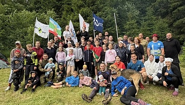 В селе Жуковского округа отметили пять лет успехов турпохода ГТО