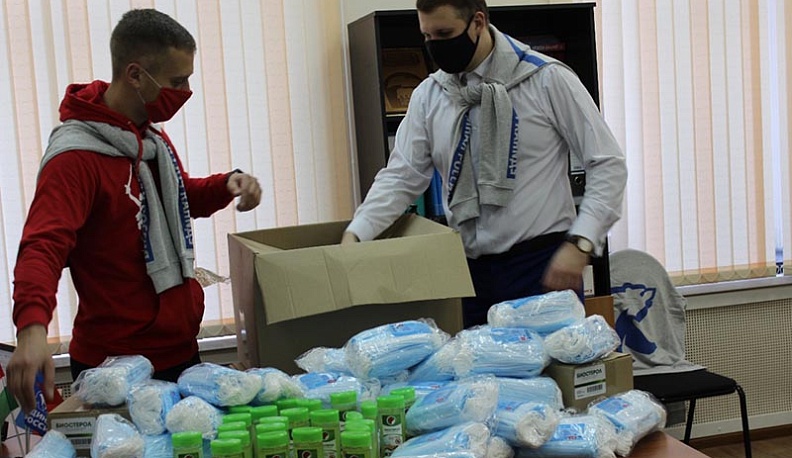 Волонтерский центр в Калужской области возобновил свою работу