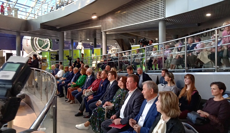 В Музее истории космонавтики отметили 165-летие Циолковского