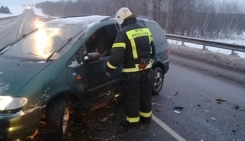 За сутки в Калужской области произошло три ДТП и два пожара