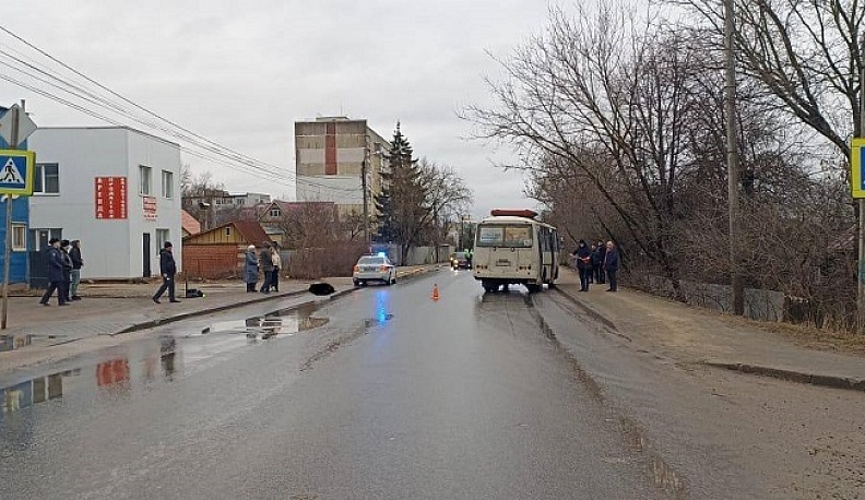 В Калуге автобус насмерть сбил пешехода