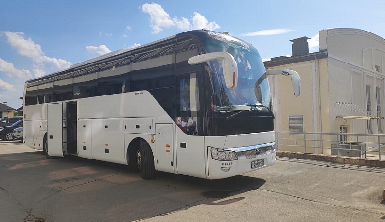 Из Калужской области на восстановление Первомайска выехали 56 добровольцев