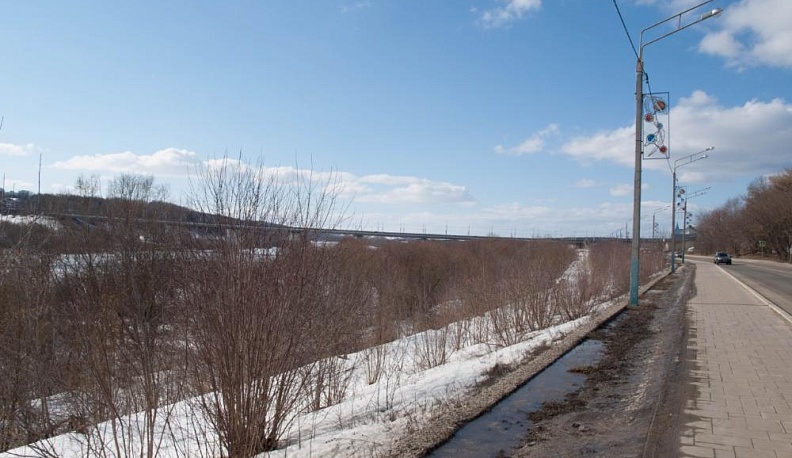 На Оке восстановят пешеходную зону