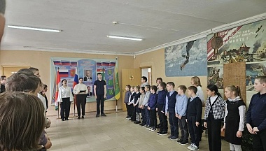 В сельской школе Мещовского округа стартовала Вахта Памяти