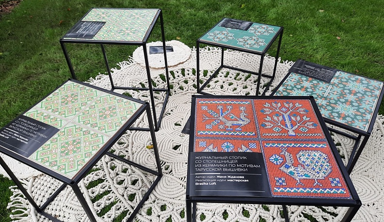 В Тарусе в Саду Ракицкого проходит фестиваль дизайна и ремёсел