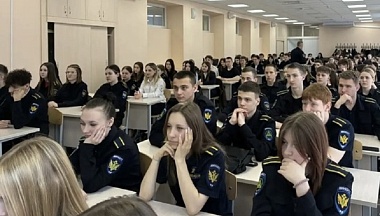 Офицер Росгвардии рассказал калужским студентам об аварии на Чернобыльской АЭС 