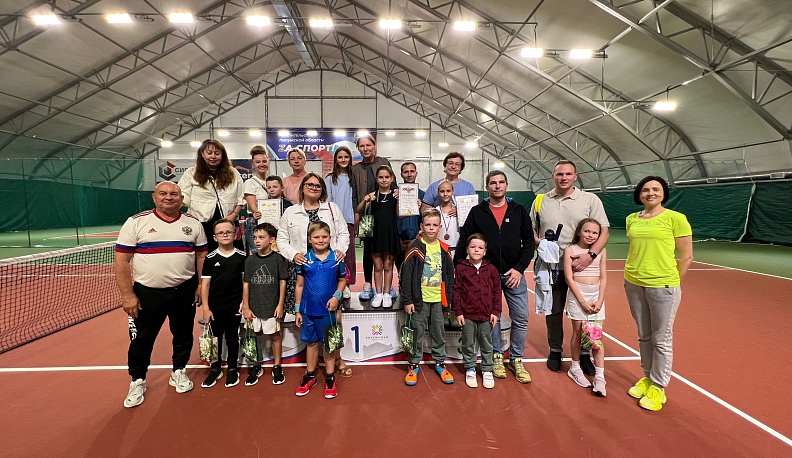 В Калуге прошел детский теннисный турнир
