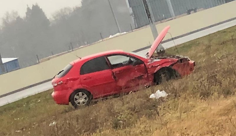 Около Обнинска столкнулись две иномарки