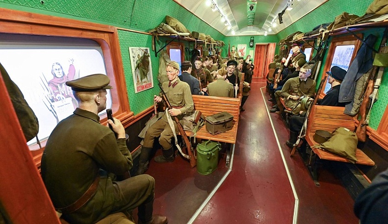 Завтра в Калужскую область вновь прибудет «Поезд Победы»