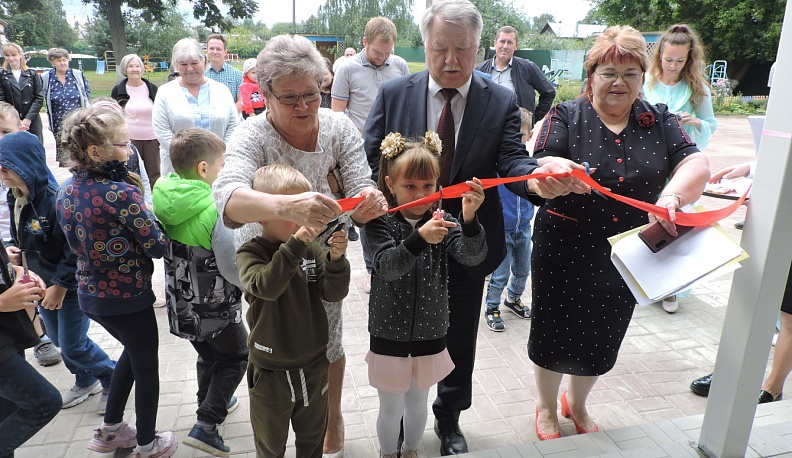 В Перемышле после капремонта открыли детский сад «Радуга»