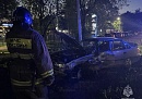 Три автомобиля столкнулись ночью в Калуге Три автомобиля столкнулись ночью в Калуге