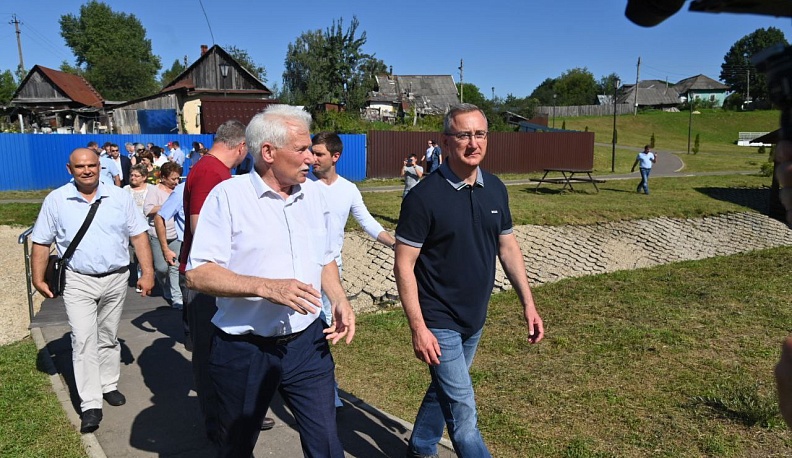 Губернатор Калужской области оценил сухиничские родники