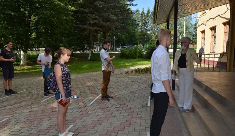 Выпускники Тарусского района сдают ЕГЭ