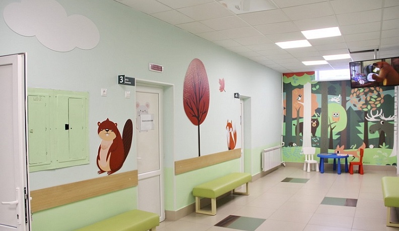 В Калужской области на ремонт детских поликлиник в этом году было направлено 22 млн рублей