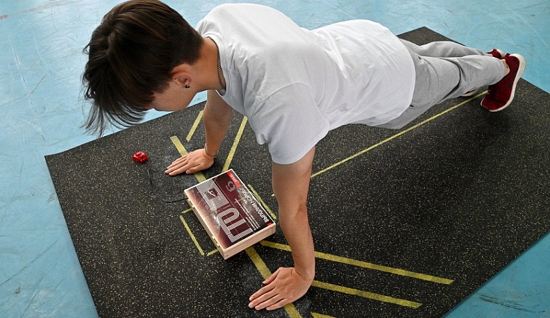 В Калуге подвели итоги фестиваля ГТО среди студентов учреждений профобразования