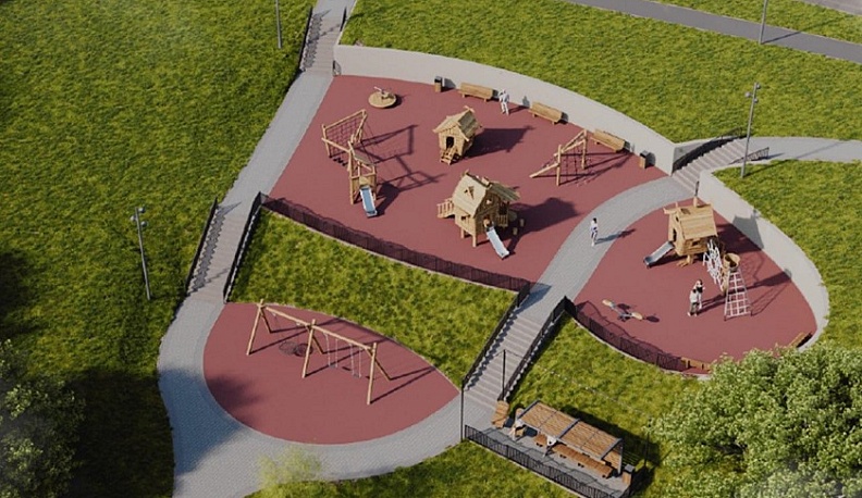 В Кирове начали подготовку к благоустройству сквера на улице Пролетарской