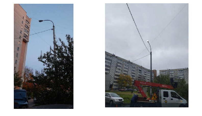 В Обнинске восстановили освещение и выровняли асфальтовое покрытие после обращений в интернете