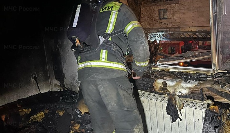 В Калужской области за два дня сгорели жилой дом и квартира