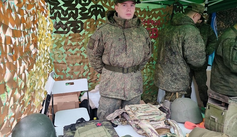 В Калуге Театральная площадь превратилась в музей Великой Отечественной войны