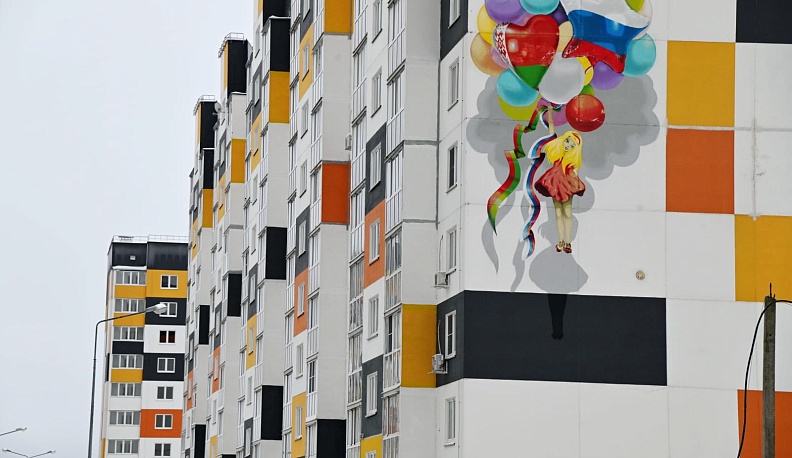 В калужском микрорайоне «Веснушки» введены в эксплуатацию пять новых многоквартирных домов