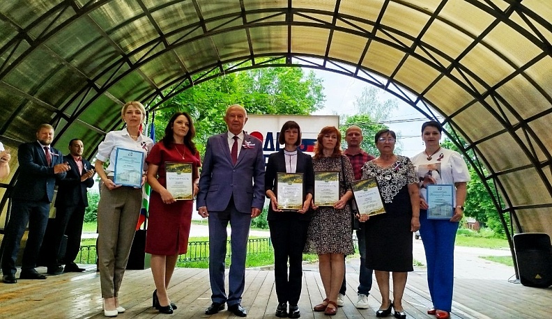 В Думиничском районе отпраздновали День России