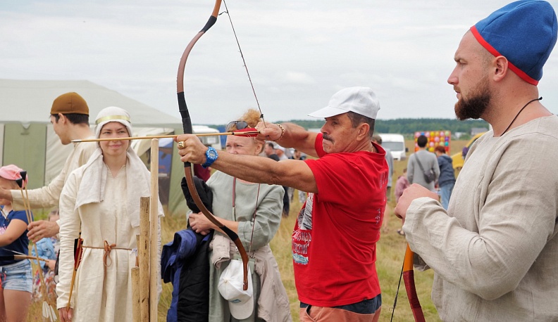 В Калужской области проходит фестиваль "Великое Стояние на Угре 1480 года»