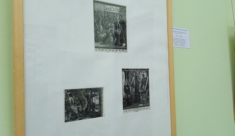 В Калуге представили выставку к юбилею А. С. Пушкина из собрания тульского музея изобразительный искусств