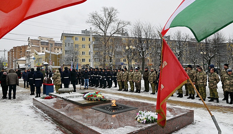 Останки погибшего под Калугой в 1942 году бойца передали на родину