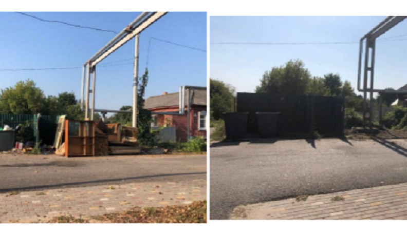 В Перемышльском районе отремонтировали освещение и вывезли мусор после обращений в интернете